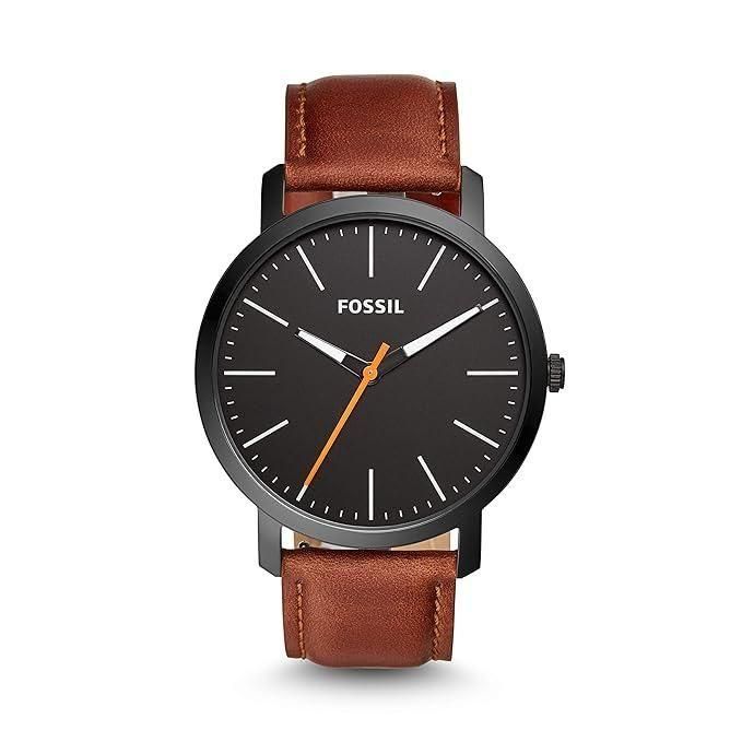 FOSSIL BRANDED LEATHER MEN'S WATCH